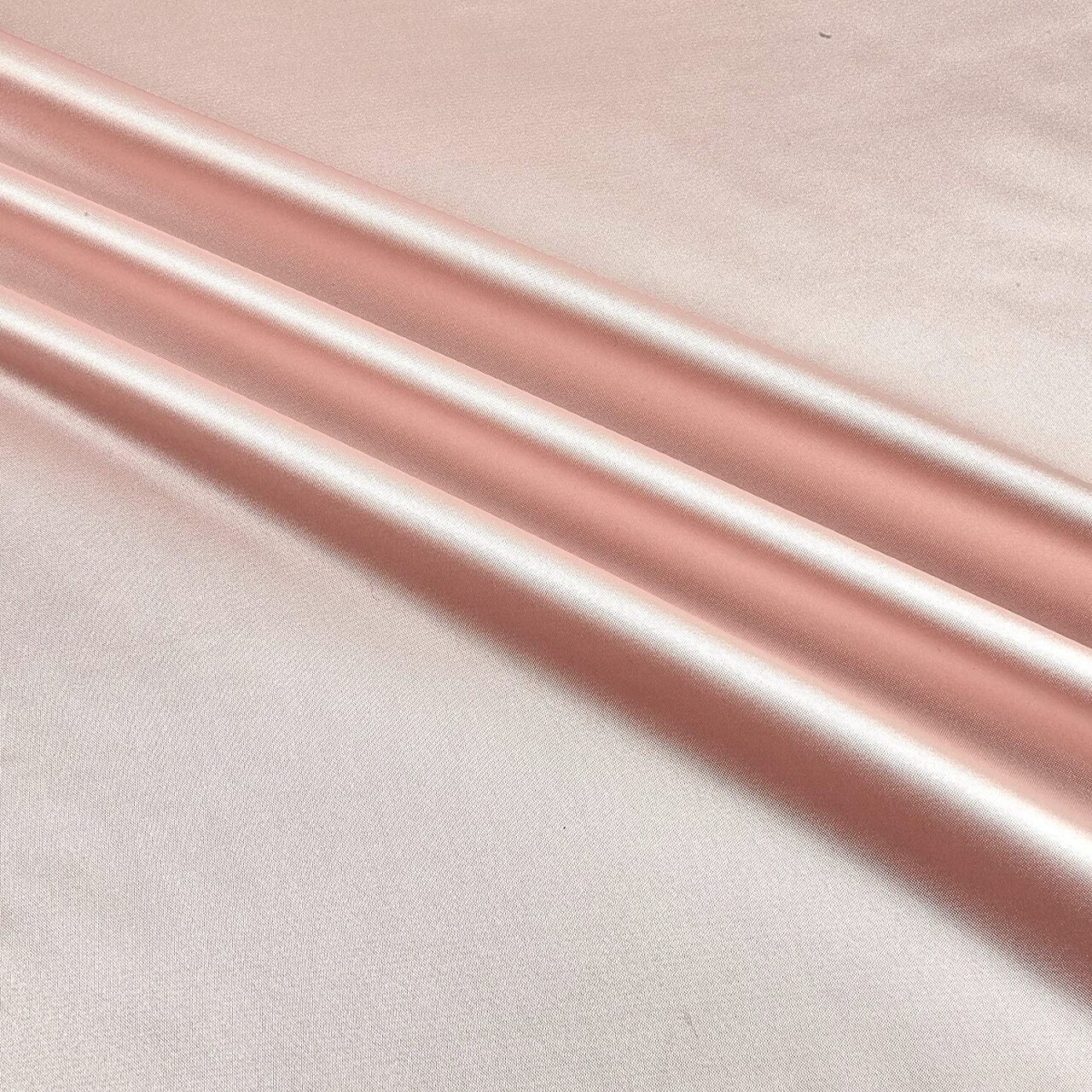 1 Yard Blush Taffeta Fabric 60" Width Polyester Weddings, Gowns & DIY Décor